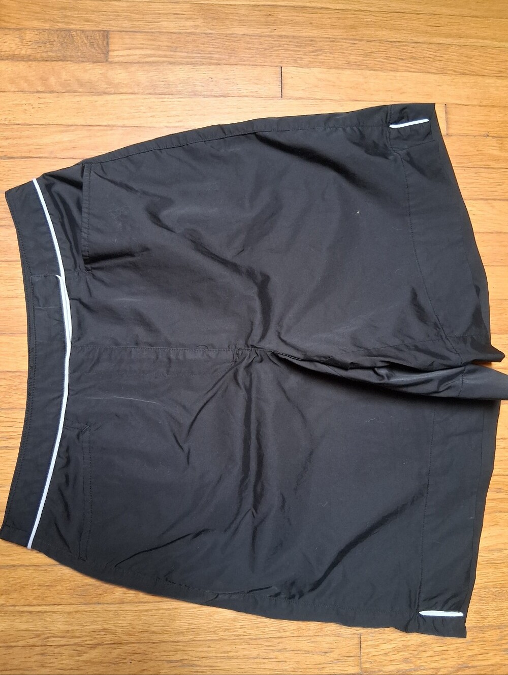 Liz Claiborne Black  Board Shorts with White Trim